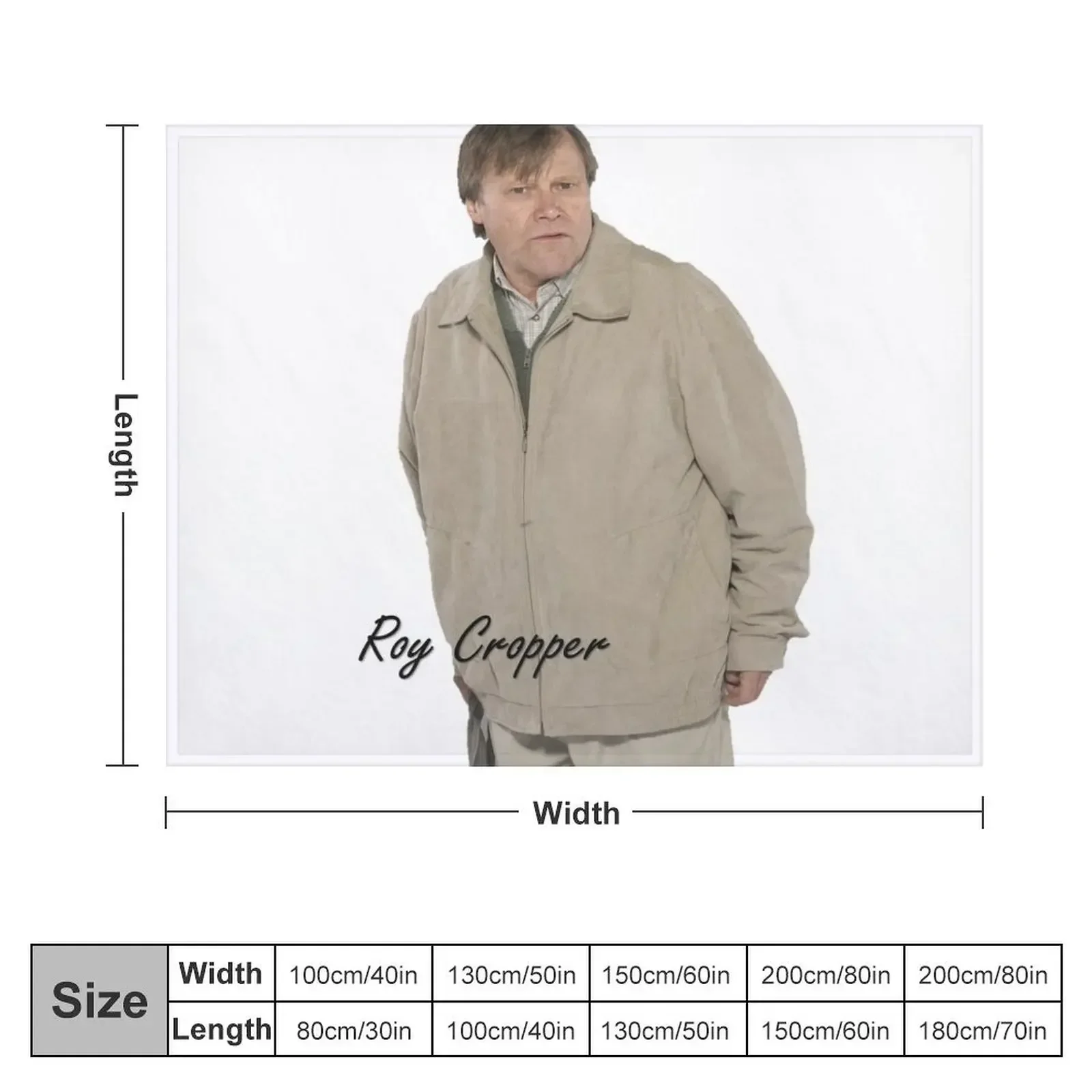 The Legendary Roy Cropper Throw Blanket Hair Decorative Throw Stuffeds Soft Beds Blankets