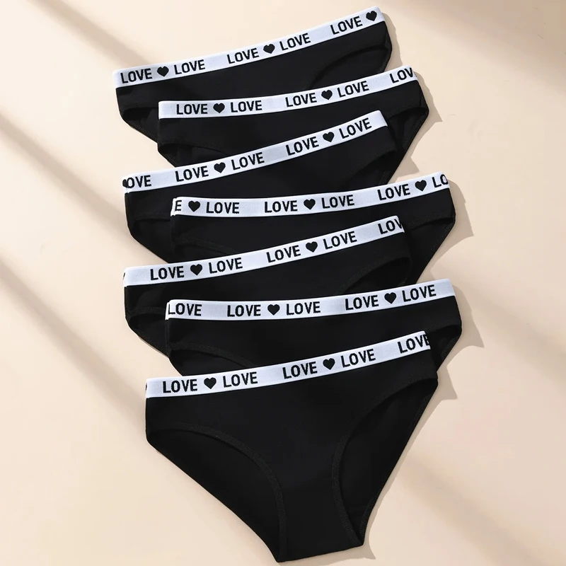 7Pcs Black