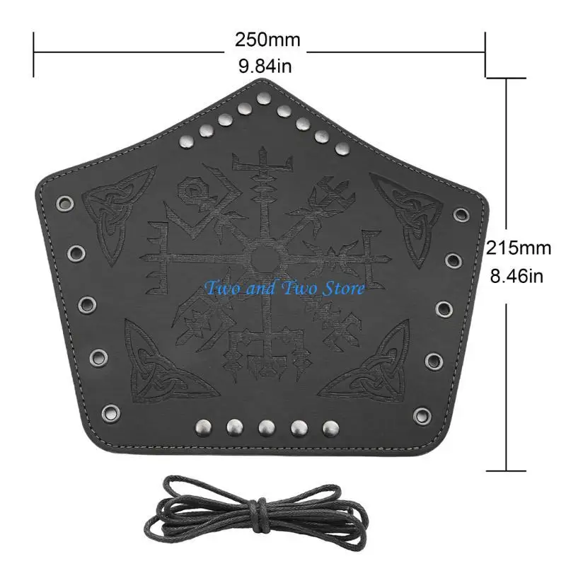 واقيات المعصم HX6F للحماية من العصور الوسطى مع برشام معدني مناسب للرياضيين العاملين في المكاتب والمتحمسين في الهواء الطلق #6