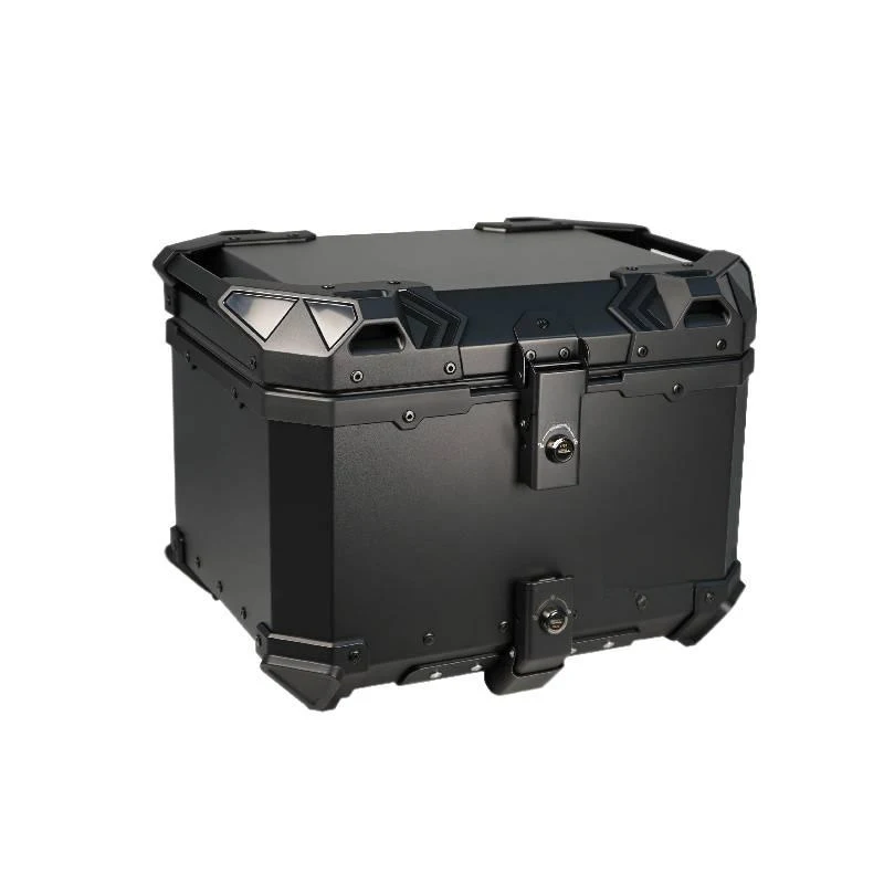 

High Quality F2 MOTO 45L Alloy Motorcycle Tail Box With New Corner Guards, Waterproof And Drop-Resnt Hot Selling