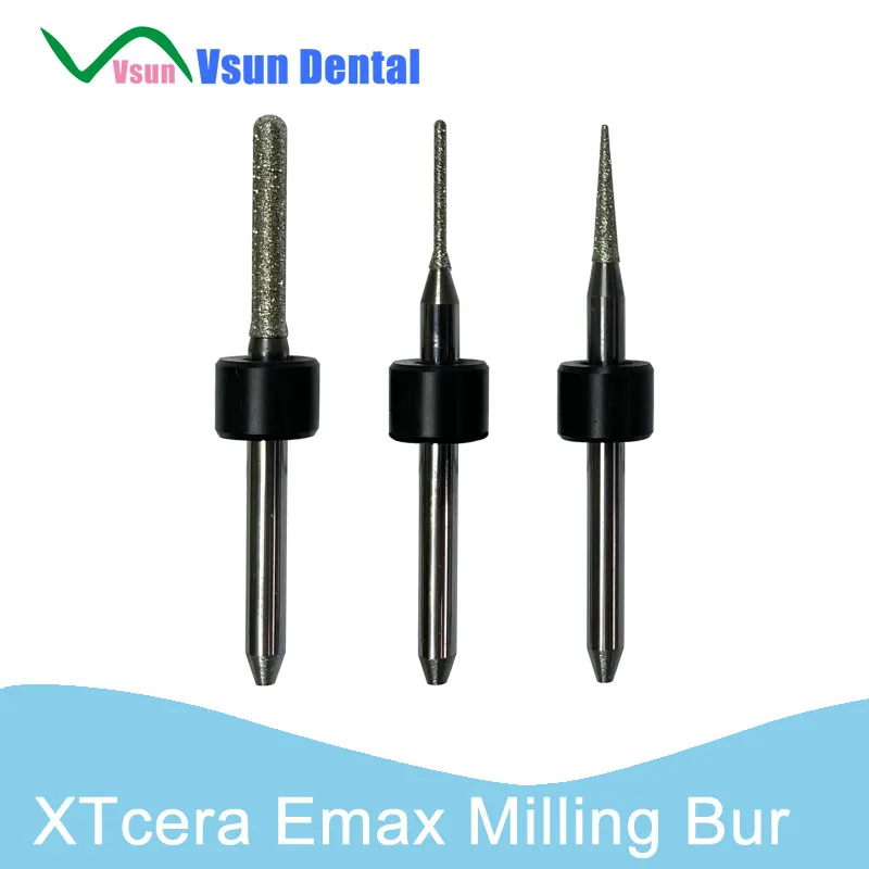 XTcera E.Max Dental Laboratory Tools CADCAM Milling Burs Cutters for Lab Materials Glass Ceramic Emax