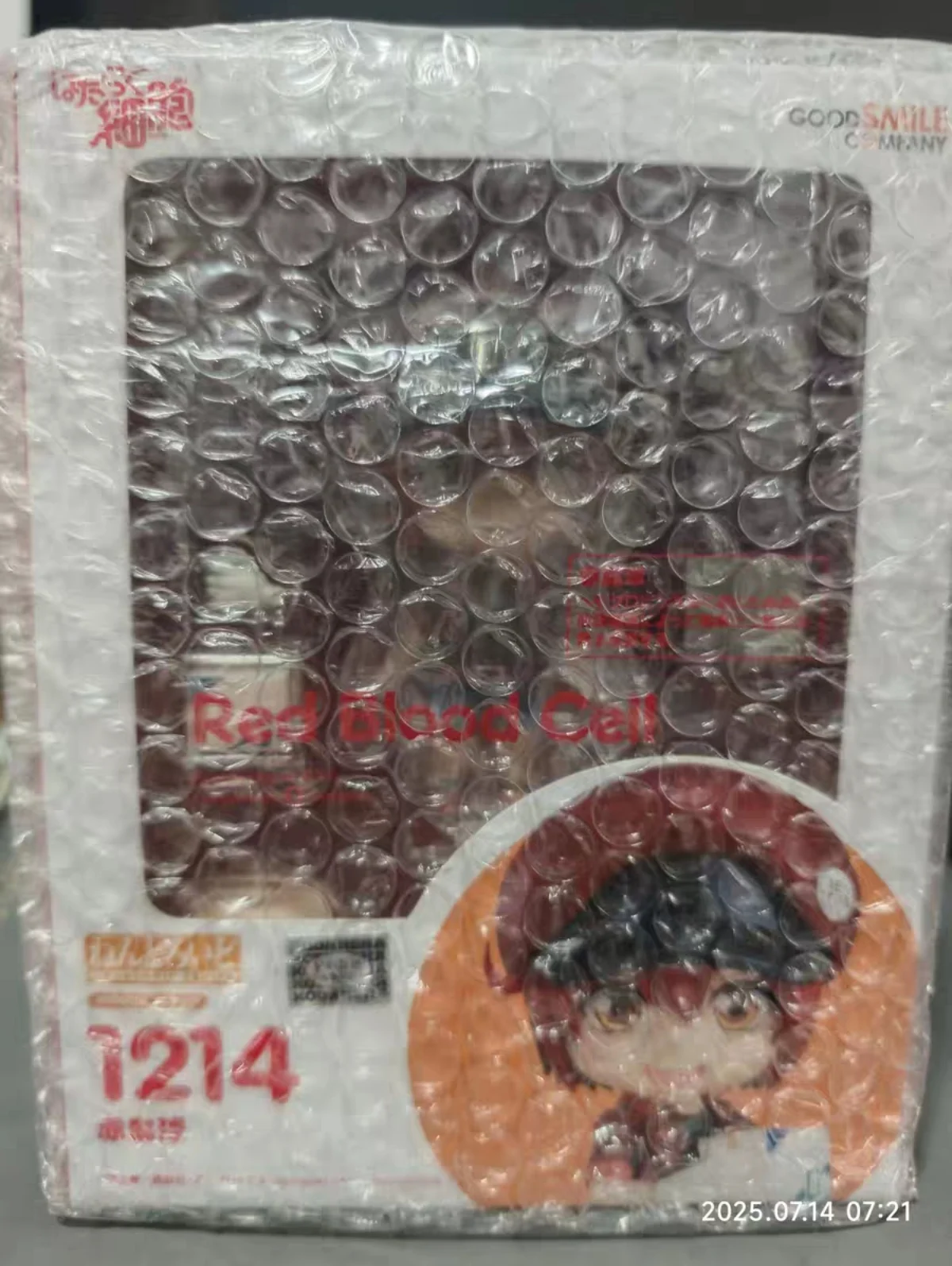 

Оригинальный новый ‌ В наличии GSC1214 Cells at Work Позимовая фигурка клеток красной крови — версия аниме.