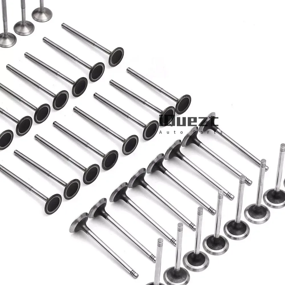 مجموعة صمامات المحرك 40 قطعة 077109601 س لشركة فولكس فاجن طوارق أودي A6 A8 S4 B7 4.2 AXQ BAT BBK BHF