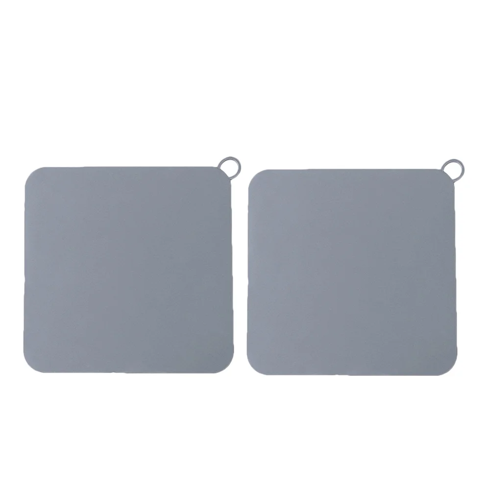 2 Pcs Toilet Insect Mat Kitchen Sink Clog Prevention Drain Covers Tub Blockage Floor Silicone Outfall Silica Gel Caps