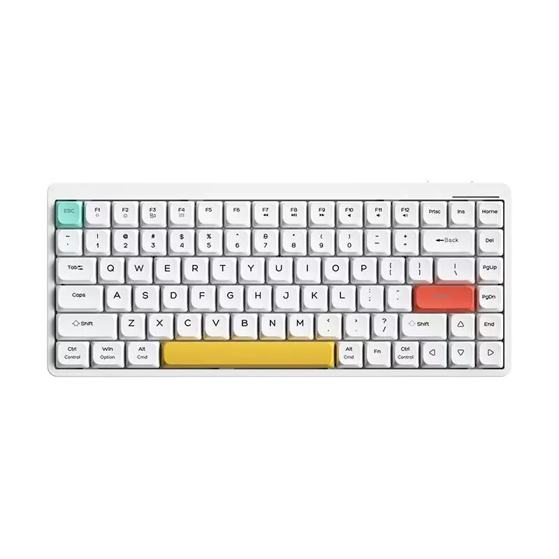 Imagem -04 - Teclado sem Fio Ultra Fino do Eixo Baixo Bluetooth Silencioso Eixo Vermelho Tabuleta Estética Alta