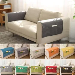 Sofa Armrest Organizer Pouch Sofa Cover Side Pockets For Storage Home Hanging Organizer Magazine Books Snacks Remote Control