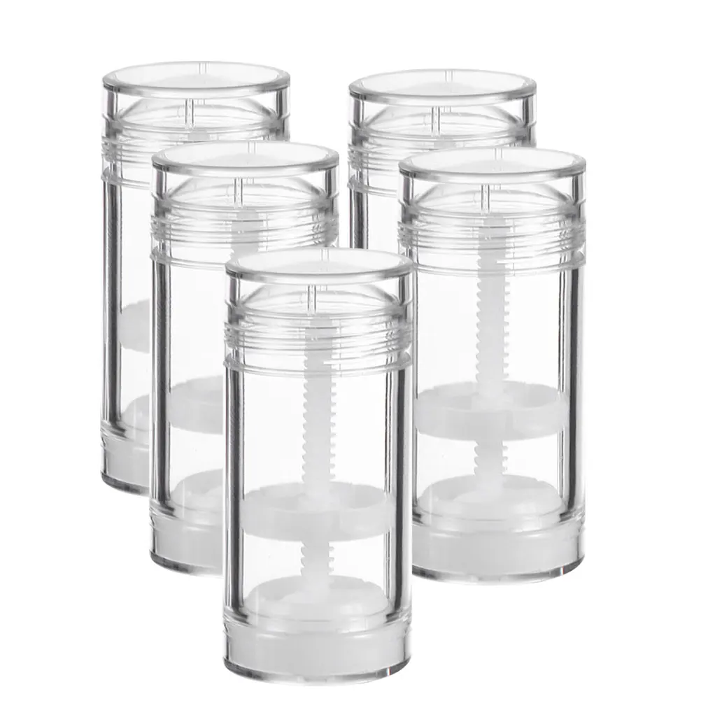 

5 Pcs Antiperspirant Bottle Deodorants Holder Toiletry Bottles Plastic Cream Empty Container for Lotion Dispenser with Lids