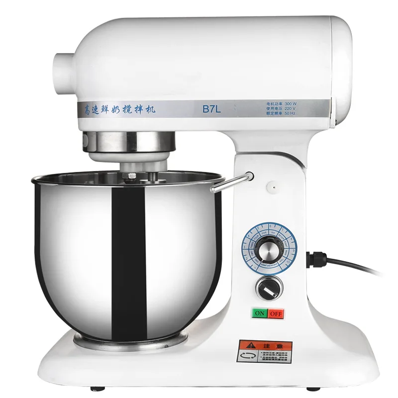 Por   220V Motor Dough Mixer Machine with Stepless Speed for Flour Mixing in Bakery Restaurant Food Shop