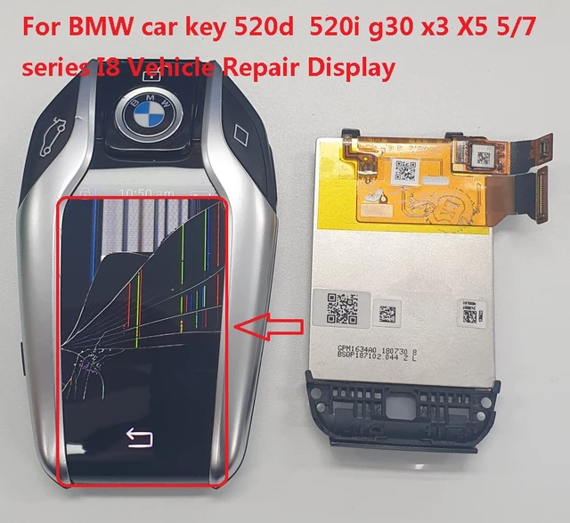 BMW車用LCDディスプレイ,キー付き車両用タッチスクリーン,520d, 520i, g30, x3, x5,5,7シリーズ,i8