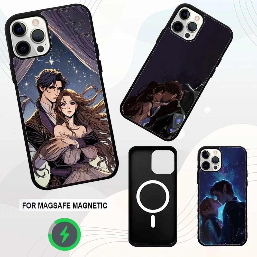 

C-Court of Mist and Fury Phone Case For iPhone 16e,16,15,14,13,12,11,Plus,Pro,Max,Mini Magsafe Magnetic Wireless Charging