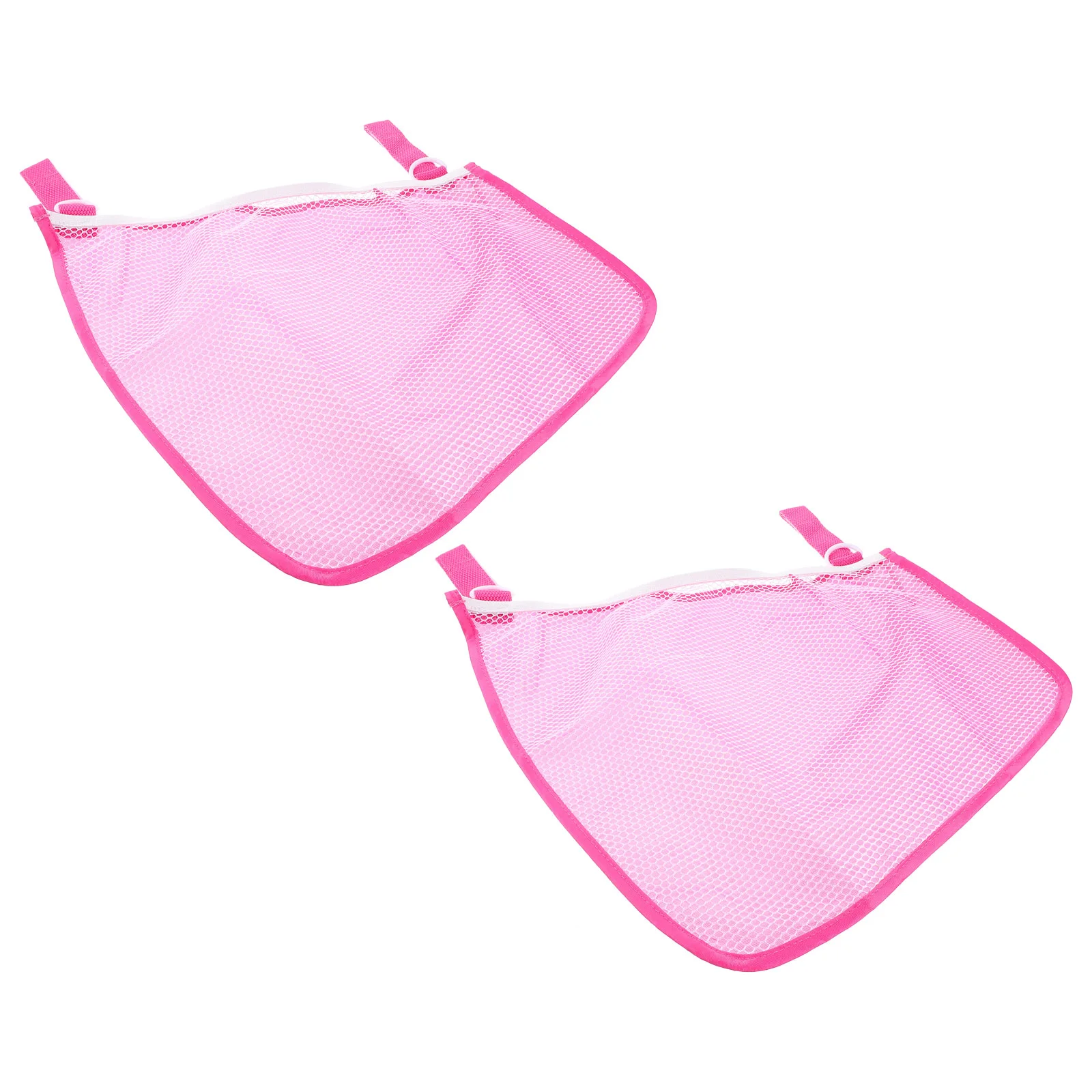 

2 Pcs Net Bag For Stroller Stroller Wagon Portable Side Sling Bag for Storage Baby Hanging Polyester Travel Bags Mesh