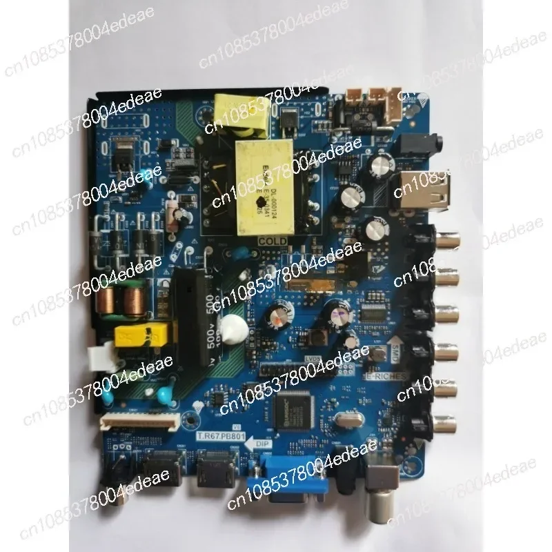 New LCD TV Motherboard T.R67.PB801 Light Strip Supply Voltage 30-105V 700mA Write Program