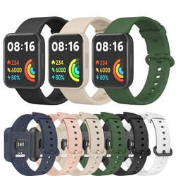 Silicone Band For Xiaomi Mi Watch 2 Lite/Redmi Watch 2 Lite Strap Bracelet For Xiaomi mi Watch Lite/Redmi Watch Lite Watchband