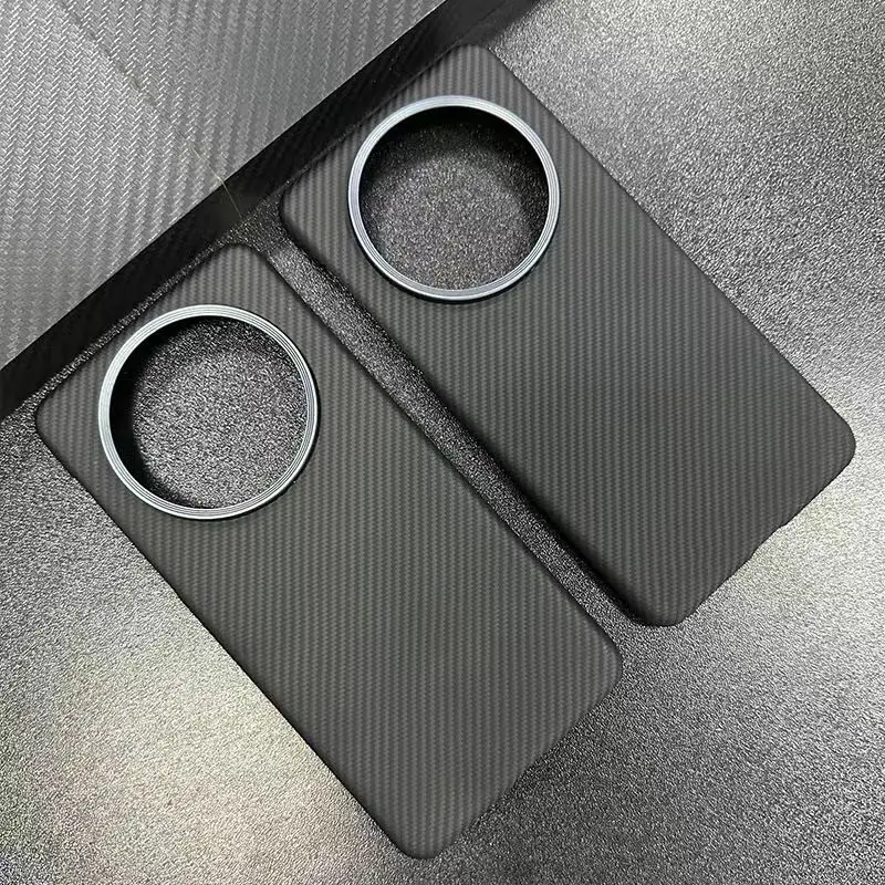 Magsafe Real Carbon Fiber Case for Huawei Mate 60 Pro Aramid Lightweight Magnetic Magnet Protective Cover For Huawei Mate 60 Pro