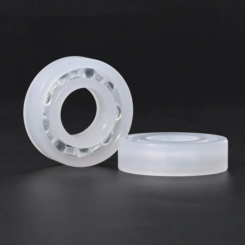 PP plastic bearing 6200 6201 6202 6203 6204 corrosion resistant miniature plastic bearing