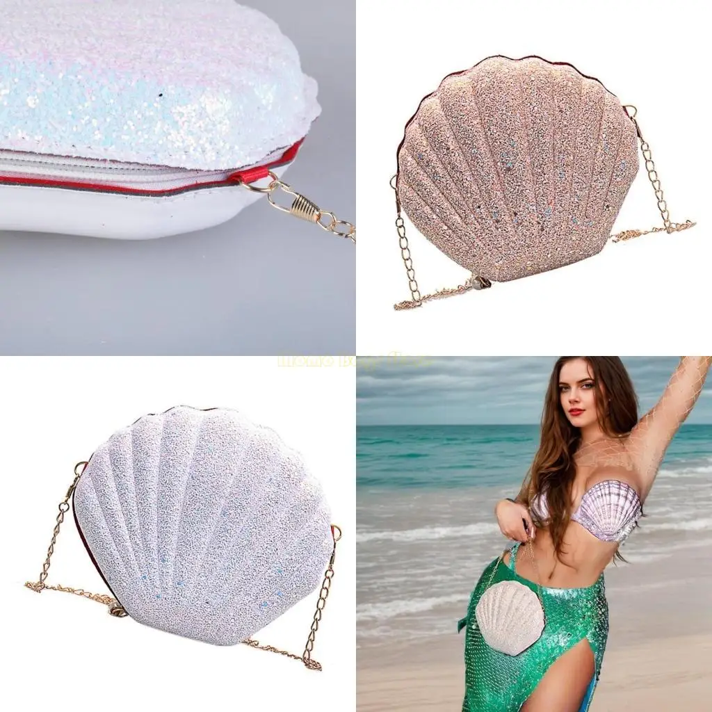 

X90D Fashionable Shell Bag Glitters Designs Shoulder Bags For Dates And Gatherings