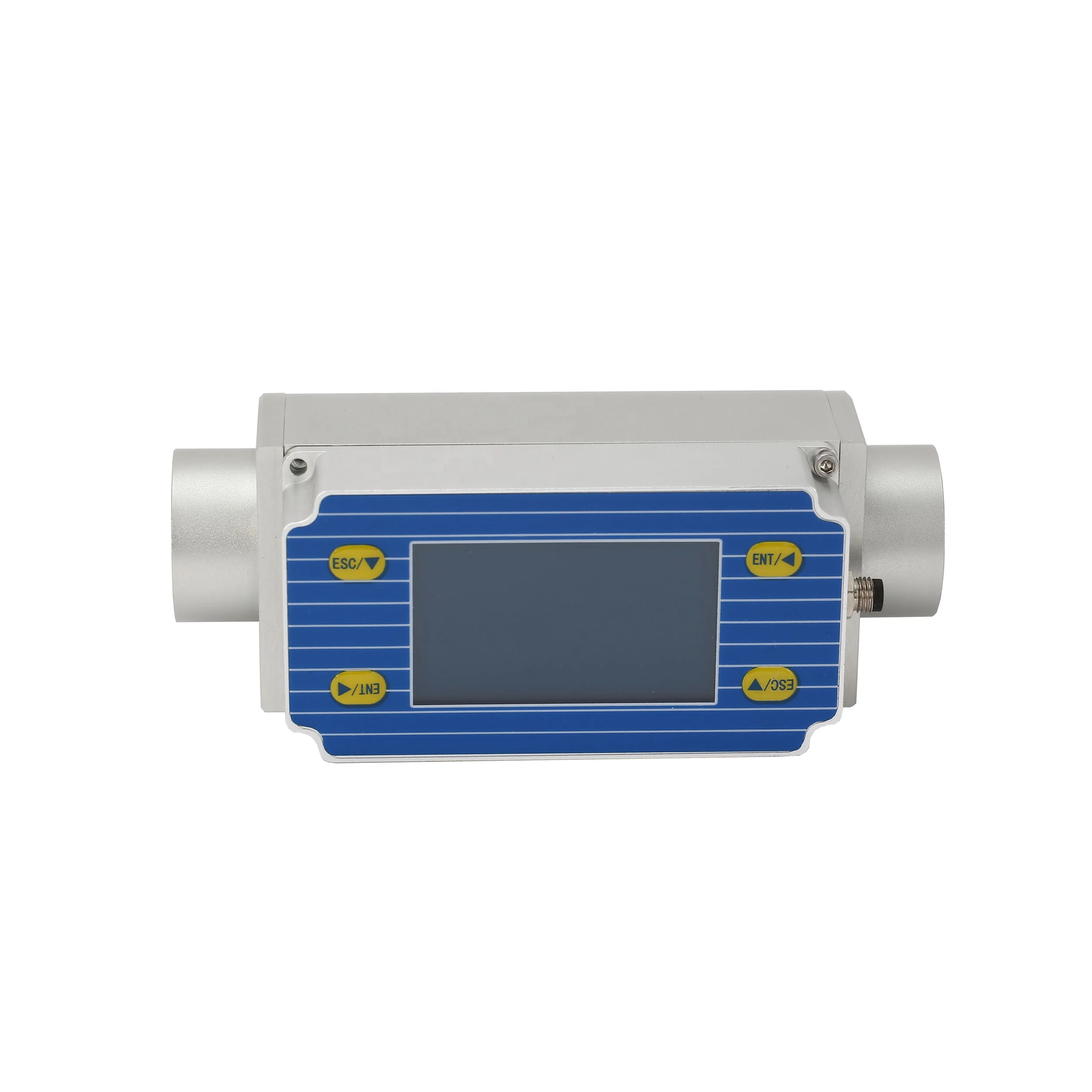 ESMP001 rs485/4-20mA output gas mass flow sensor , digital display Compressed air mass flow meter