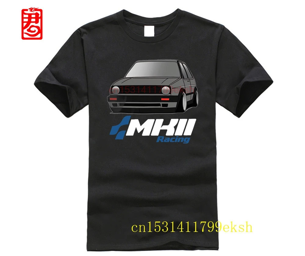 2023 New Fashion Cool Tee Shirt Fashion Golfs Mk2 Racings T-Shirt Japanese car fans MKII Custom T-shirt