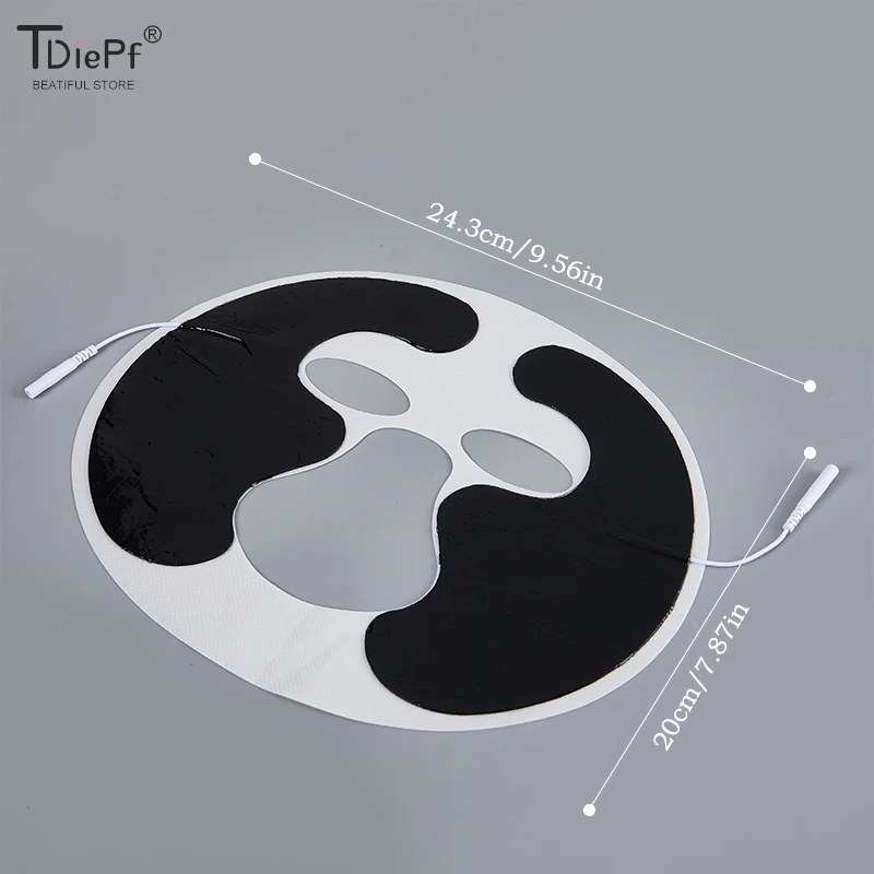 1Pc Digitale Therapie Machine Voor Afslanken Elektrische Massagefrequentie Ooglip Gezicht Elektrodepads Voor Elektrische Tientallen Acupunctuur