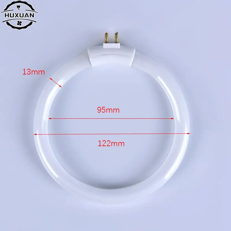 Weiß Rohr Mit 4 Pins 11W T4 Runde Ringförmigen Rohre Anti-vier-pin Lampen Lampe Fluoreszierende Ring lampe