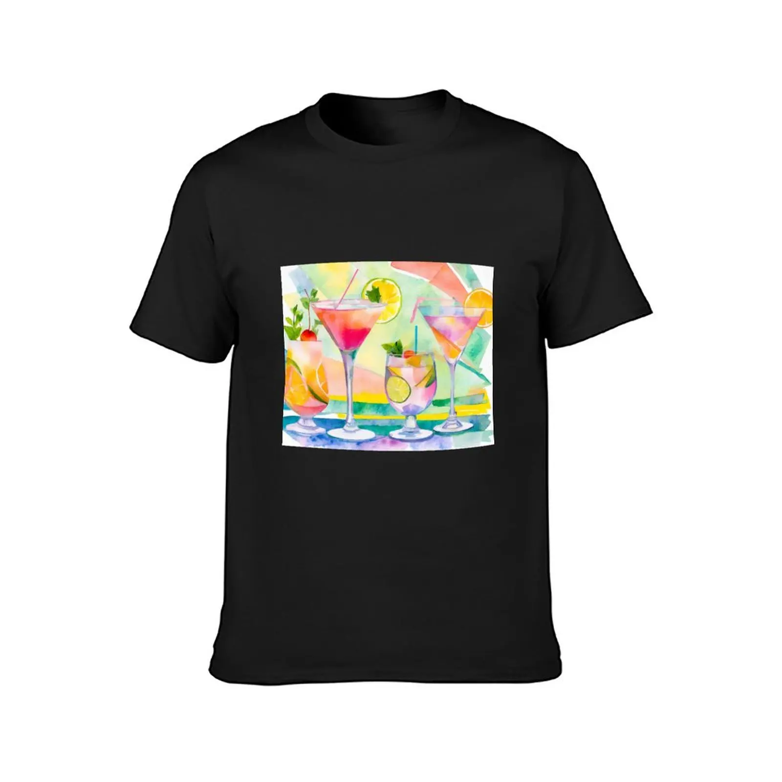 Modern Cocktails IV T-Shirt anime boys whites plus sizes mens funny t shirts