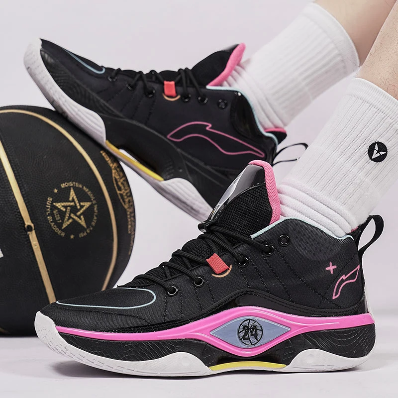 

Trendy Platform Male Basketball Sneakers Breathable Non Slip Cushioning Wear Resistant Casual Walking Running Daily Athletic Tra