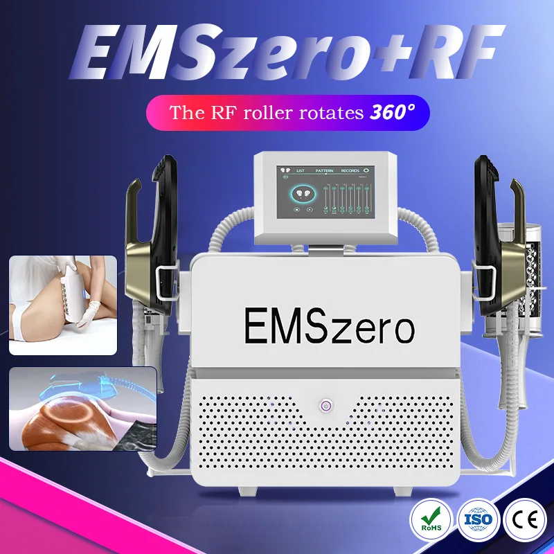 

4 in 1 EMS Muscle Building Body Slimming skin tighten Machine Factory Direct Sale Beauty Salon Use Newest 13 Telsa 200HZ 5000W