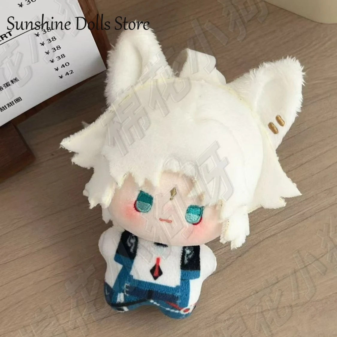 

Anime Feixiao Honkai：Star Rail 10cm Print Mini Plush Doll Nunu Body Figures Pendant Cosplay Keychain Toy Christmas Gifts