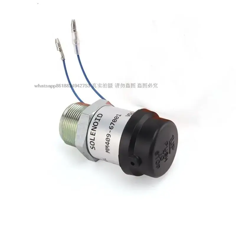

Solenoid valve MM409-67001 12V 195-8411 12V 30L87-00060 30A87-00060 7413147 for S3L2-E2 S4L2 L2E K3 E305C/K4N EB12.4 UKFSS113