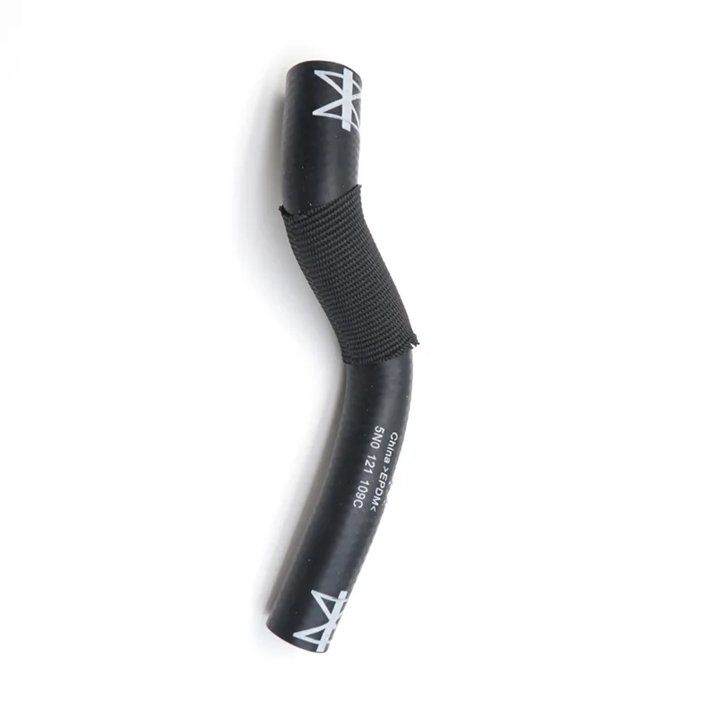 Anexado Bomba De Água Mangueira de Refrigerante, Preto, Alta Qualidade, Durável, Acessórios Automotivos, Volkswagen, Audi, Tiguan, Q3, 5N0121109C