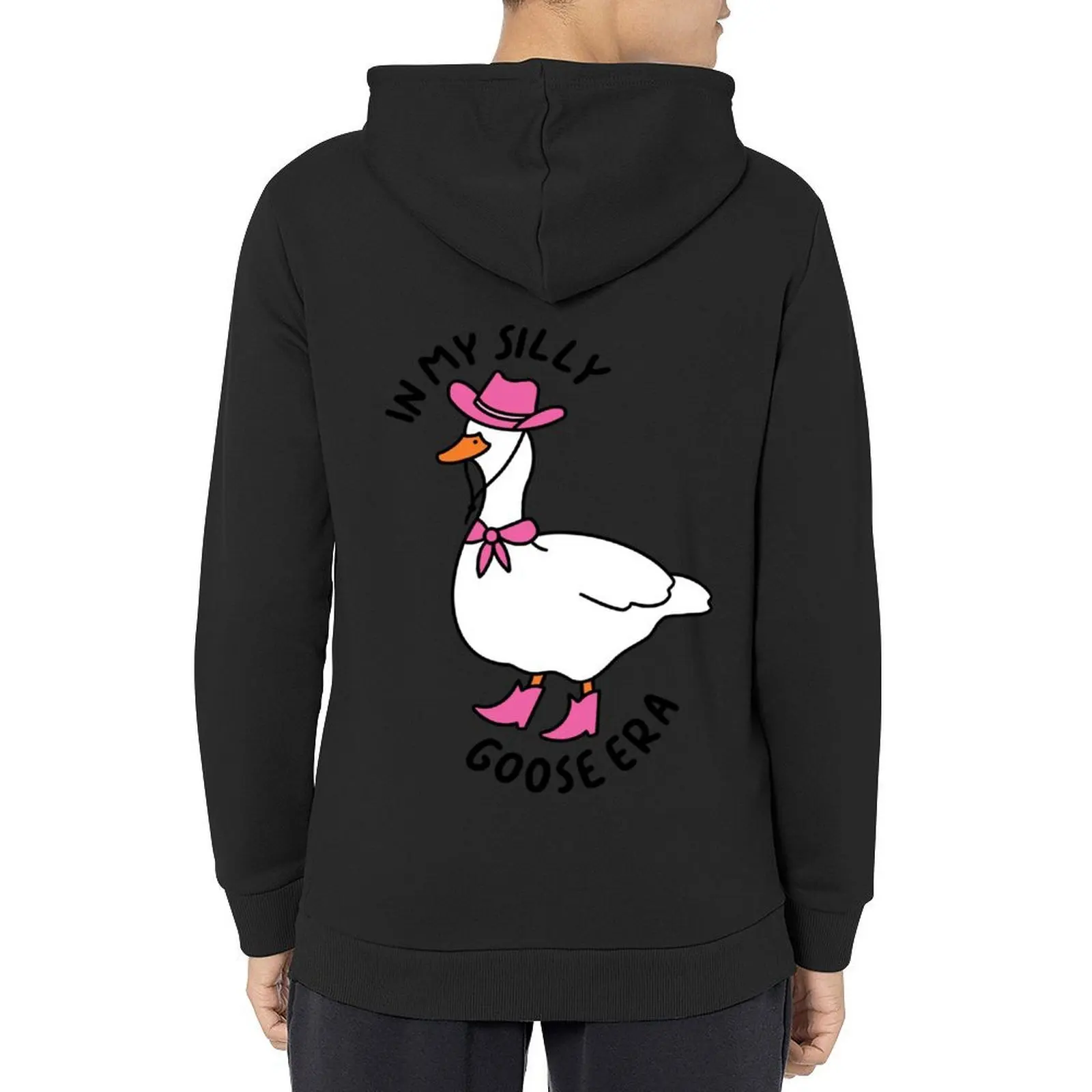 In My Silly Goose Era هوديي ملابس رجالي ملابس كورية ملابس رجالية ملابس للرجال هوديي