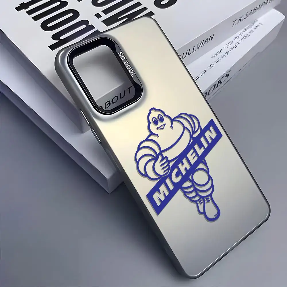 حافظة لهاتف سامسونج جالاكسي S25 Edge S24 S23 S22 S21 S20 Ultra Funda غطاء فضي من السيليكون