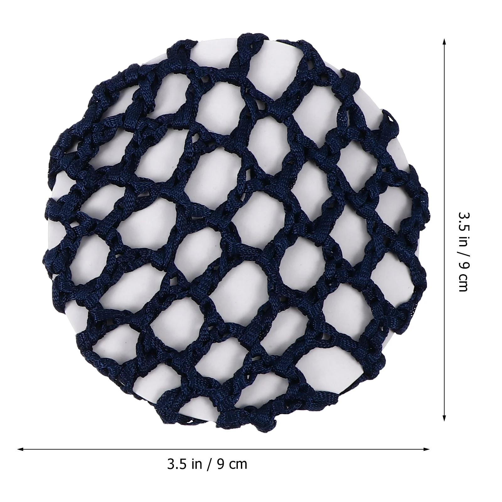 

8pcs Dance Hair Net Women Bun Covers Reusable Black Nets Hair Accessories Elastic Mesh Holders Summer Protection