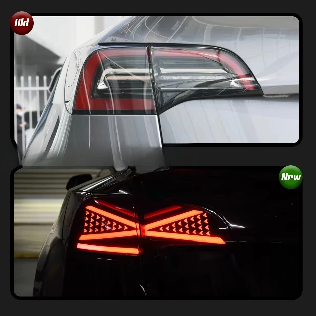 XDS الأكثر مبيعا 2 قطعة أضواء LED السيارة الذيل ضوء الجمعية لنموذج 3 / Y لمبة خلفية اكسسوارات السيارات بدوره متتابع