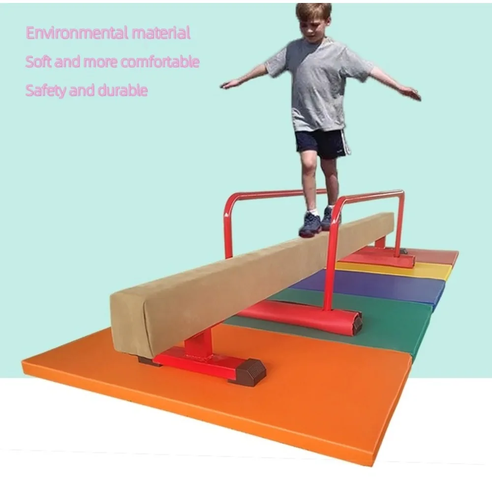 Factory Direct Sale Adjustable Ordination Gymnastic Sensory Training Equipment Artistic Gymnastics Balance Beam With Bracket