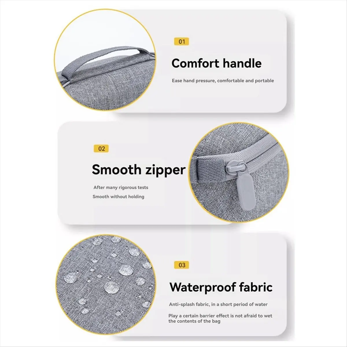 For Flip Single Machine Storage Bag Mini Vlog Aerial Camera Protection Box Outdoor Handheld Hard Shell Bag