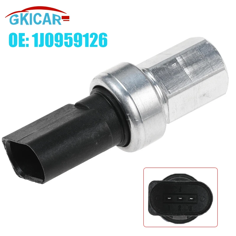 1J0959126 Air Condition Pressure Sensor 1K0959126A 1K0959126B 1K0959126D For Audi  Q3 TT Skoda Octavia Fabia Yeti VW Golf Jetta