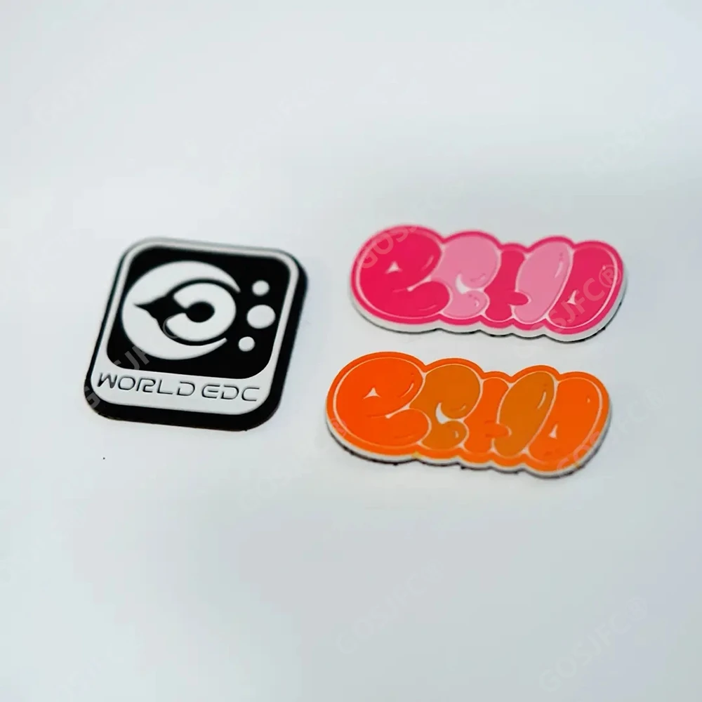 WORLD EDC Patch Refrigerator Sticker EDC Accessories Armband Tactical Epaulettes Backpack Rubber Stickers