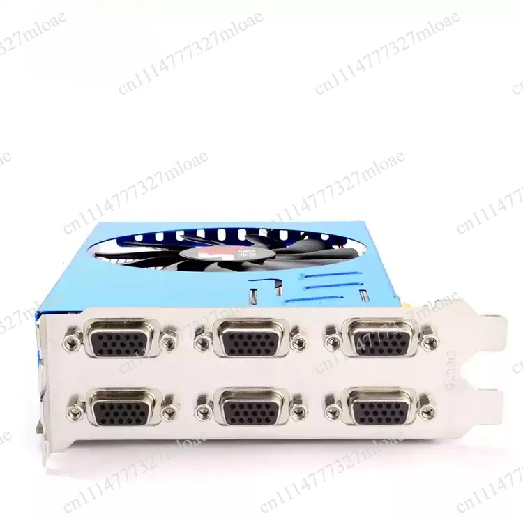 Multi-Screen Graphics Card 6 Screens 6 Ports Lock Screen RX580/R7350 Stock Futures Splicing Fusion 6 HDMI Interfaces