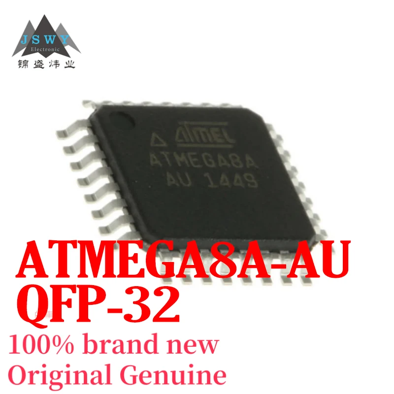

(5/50 pcs) ATMEGA8A-AU ATMEGA8 QFP32 Microcontroller Brand New In Stock Free Shipping