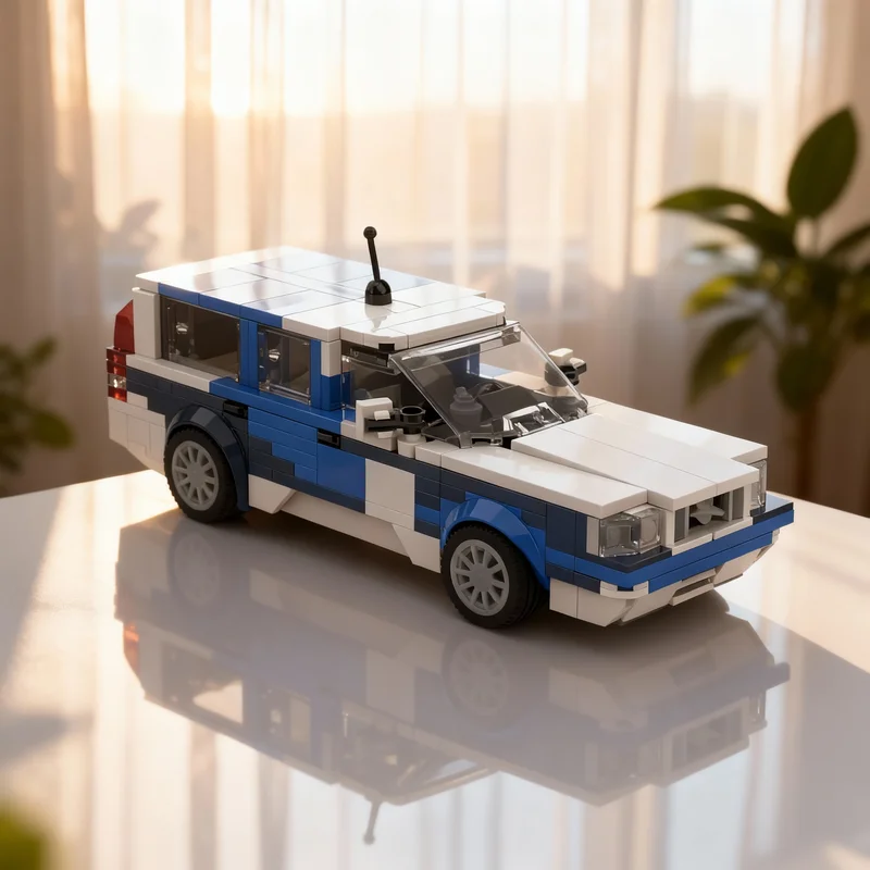 

424pcs MOC City Champions Volvoeed Estate TWR BTCC Model Building Blocks Toy Construction Christmas Gifts Idea Education