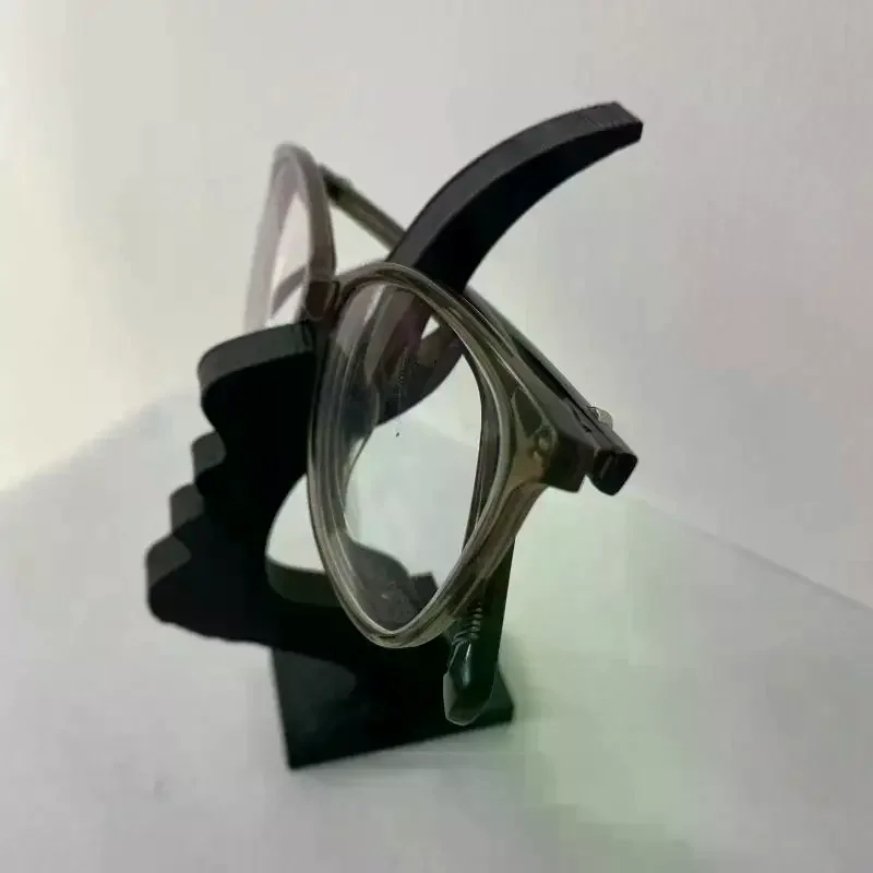3D Printed Human Face Abstract Eyeglass Stand Minimalist Glasses Holder Desktop Ornament for Birthday Gift Idea