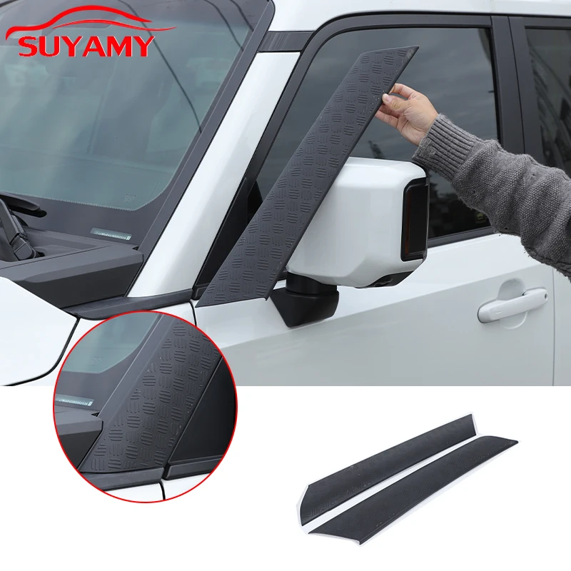 

Для Toyota Land Cruiser 250 Prado J250 LC250 2024 2025 наклейка на лобовое стекло автомобиля на стойку, наклейка против царапин, накладка, аксессуары