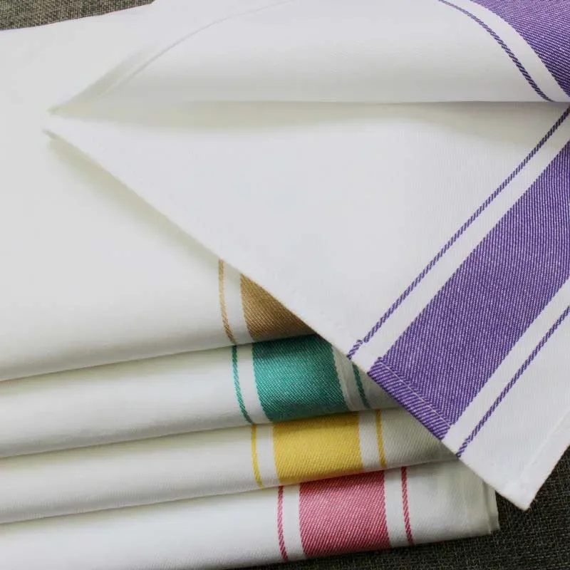 6pcs/lot Kitchen Table Wine Glass Cloth Cotton Thickened Scouring Pad Absorbent Cleaning Towels