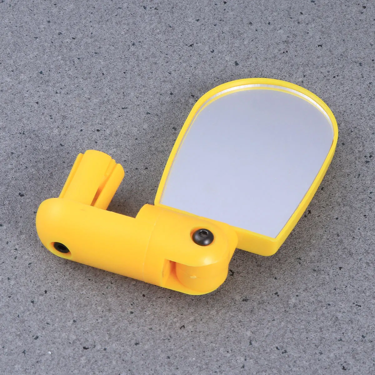 

Bike Rear View Mirror Super Clear Lightweight Fully Adjustable Blast-Resistant Wide Angle Handlebar Fit 13-35Mm Yellow