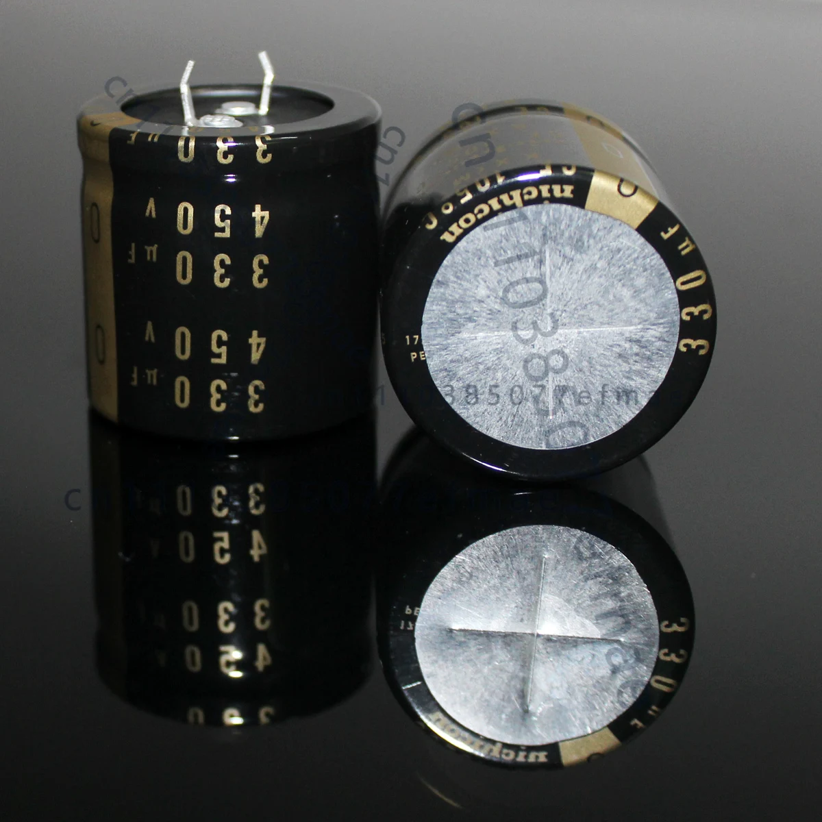 2PCS Original Japan NICHICON KX 450V 330UF Tube Tube High Voltage Audio Electrolytic Capacitor