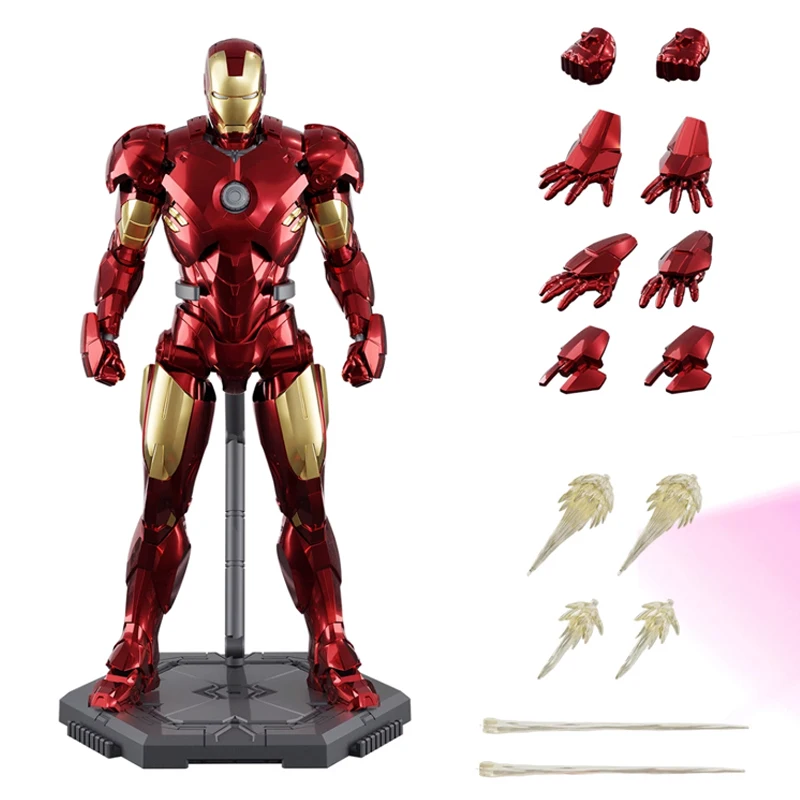 Fondjoy The Avengers Mark MK1 MK4 MK5 MK6 MK7 Iron Man Action Figure Anime Action Model Collectible Toys Gfit