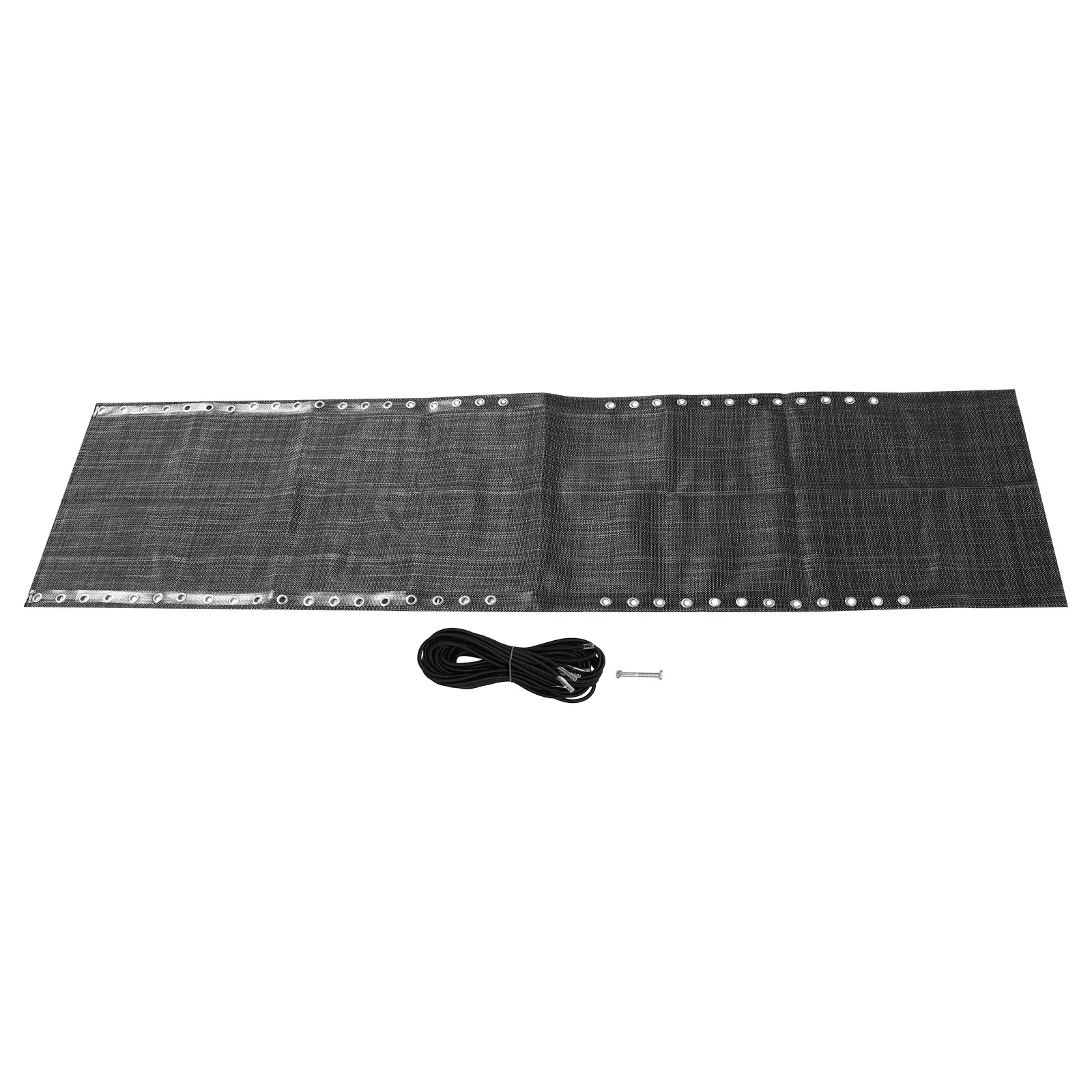 Juego de funda de asiento de malla transpirable, tela de repuesto para sillón plegable, cuerda de nailon para reparación de sillas con eslinga para Patio y playa, 1 Juego
