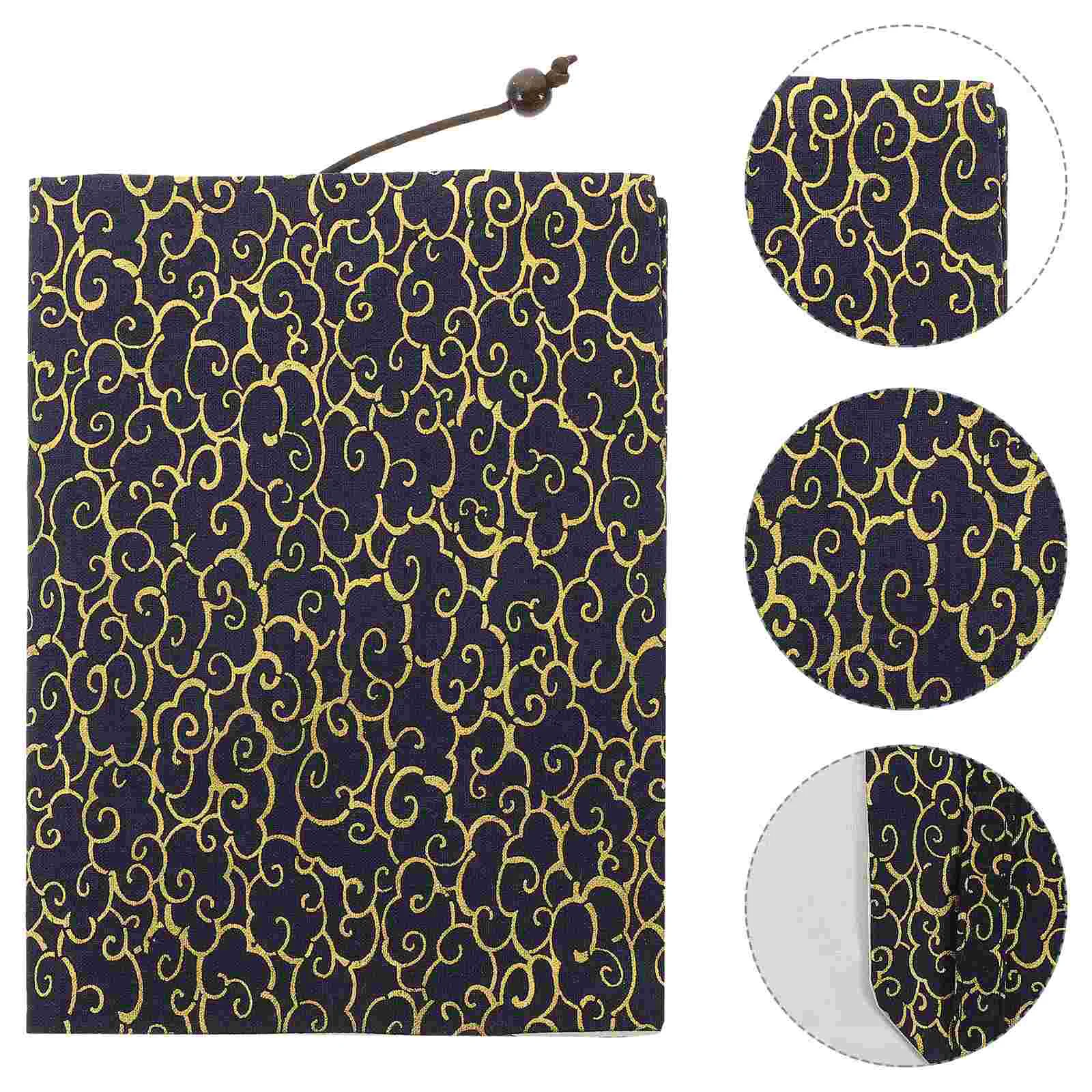 Book Cover Washable Covers for Soft Books Cloth Reusable Sleeve Binding Account