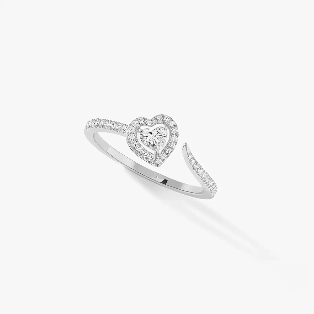 Anello in argento sterling 925 di lusso di alta qualità, serie MOVE di nuova concezione, anello di diamanti da donna, regalo di gioielli per le vacanze romantiche